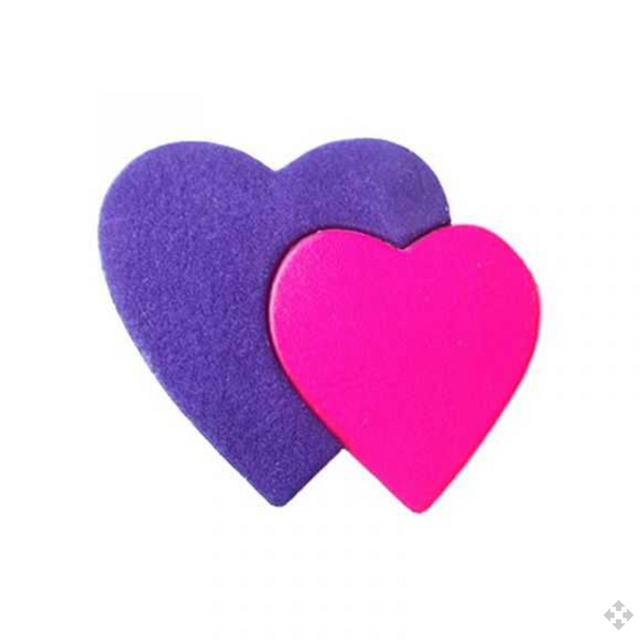 NEW Broche Grand Amour Demisel - Bico fuschia / violet