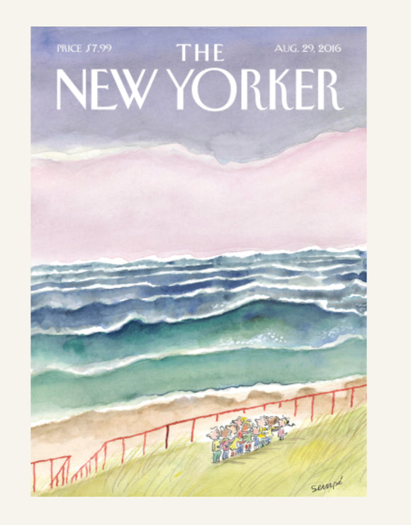 Affiche Sempé - The New Yorker Waves Image Republic