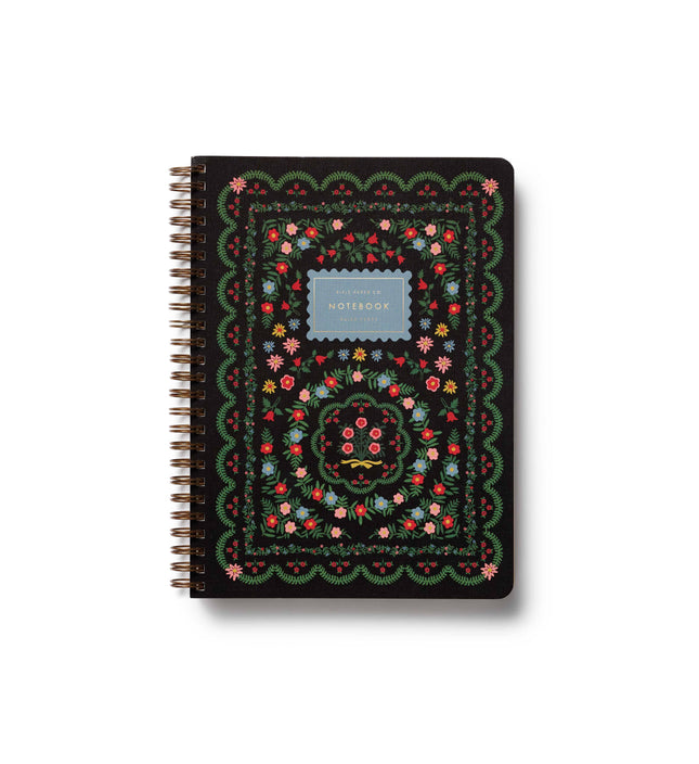 Carnet à spirale Rosette