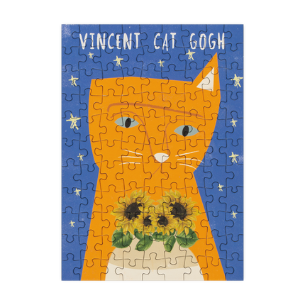 Mini puzzle 99 pièces - Vincent Cat Gogh