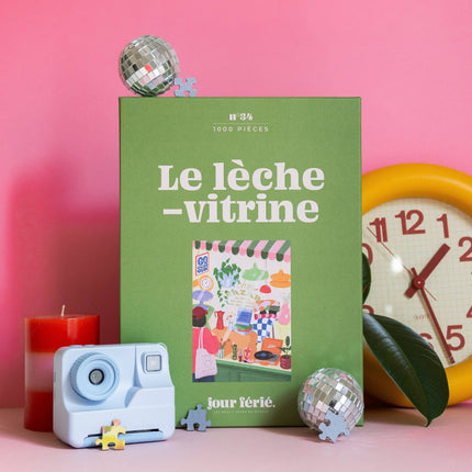 Puzzle 1000 pièces Le lèche-vitrine