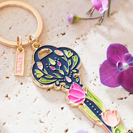 NEW Porte clés Clé de jardin