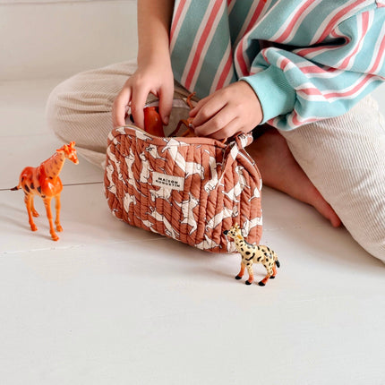 Trousse Make up Teckel Brown