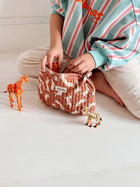 Trousse Make up Teckel Brown