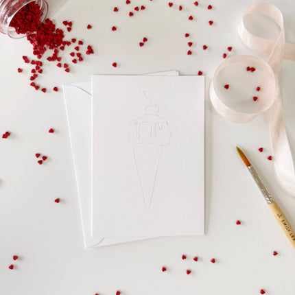 NEW Cartes à peindre gourmandises