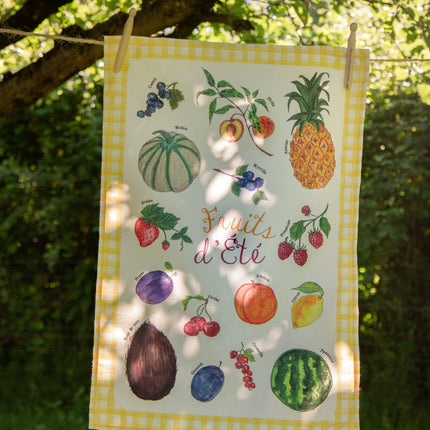 Torchon fruit d'été