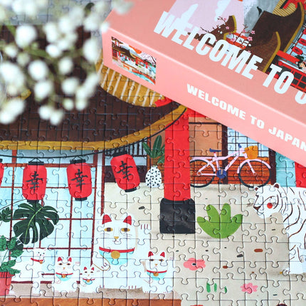 Puzzle 1000 pièces « Welcome to Japan »