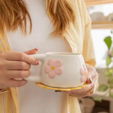Tasse en céramique Blomma Rose (300 ml)