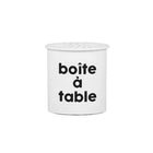 Boite à table