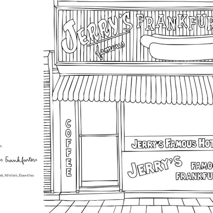 Carnet de coloriages New York