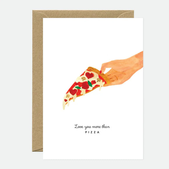 NEW Carte Love you pizza