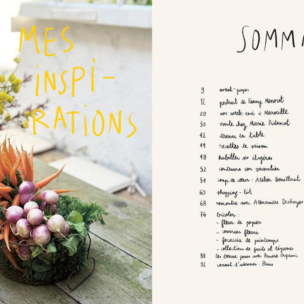 Livre l'heure du printemps - carnet d'inspiration