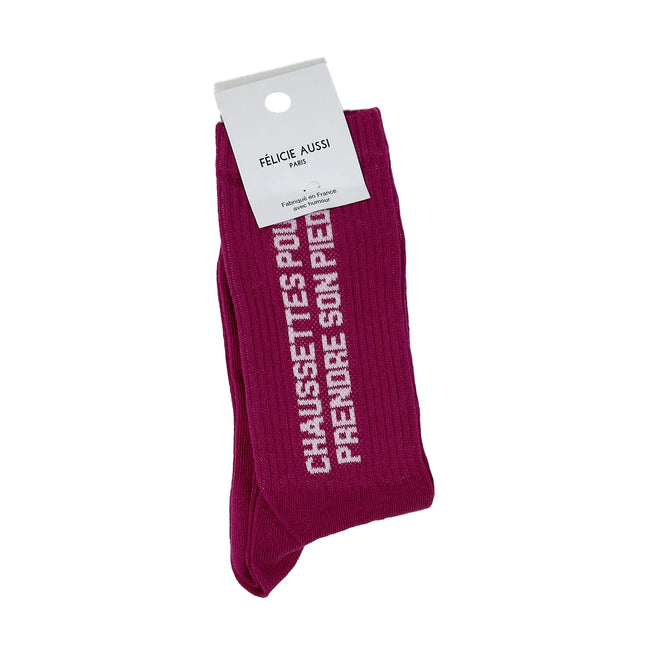 Chaussettes Pour prendre son pied (femme)