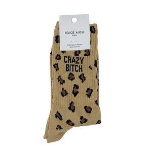 NEW Chaussettes Crazy Bitch - Felicie Aussi