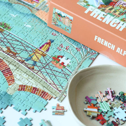 Puzzle 500 pièces French Alps
