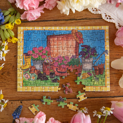 Mini Puzzle Valise de Printemps