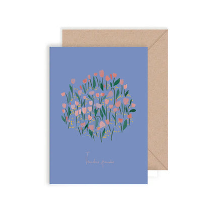 Carte postale Tendres pensées