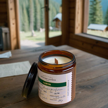 NEW Bougie parfumée Sapin - 200g