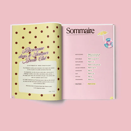Cahier de vacances - Summer break Club