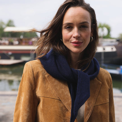 Écharpe Colette Marine