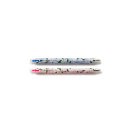 Ensemble de 2 stylos gel Hortensia