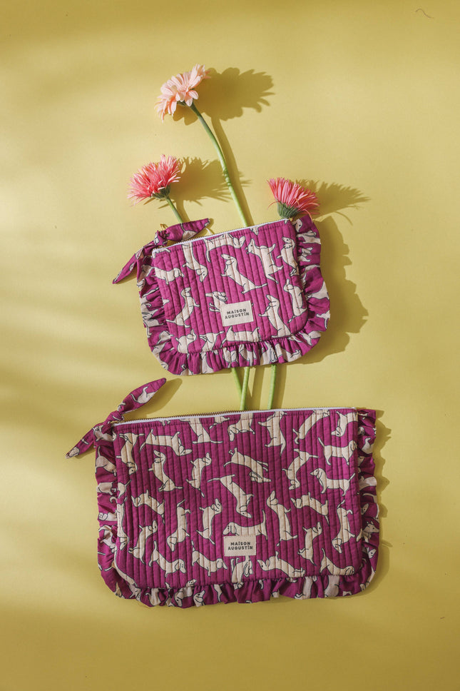 Petite Pochette Teckel violet