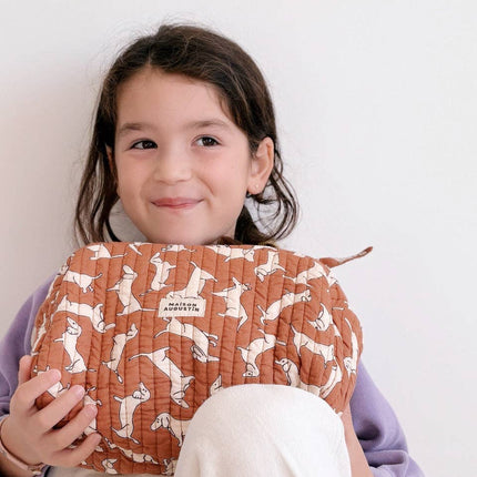 NEW Trousse de toilette Teckel Brown