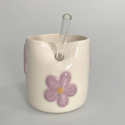 Gobelet en céramique Blomma (240 ml Lila XL)