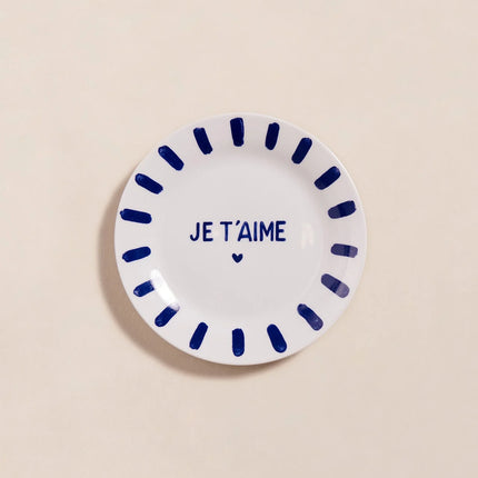 L'assiette Je t'aime