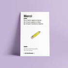 Pin’s Crayon - Merci (fin d’année scolaire)