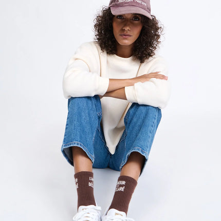 NEW Chaussettes L'amour est déclaré chocolat (femme)