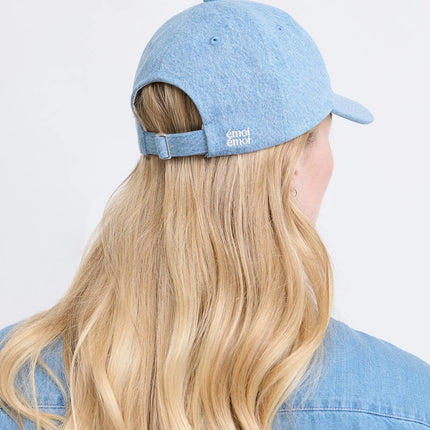 Casquette en denim L'amour est déclaré