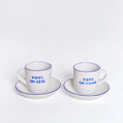 Le set de tasse à café