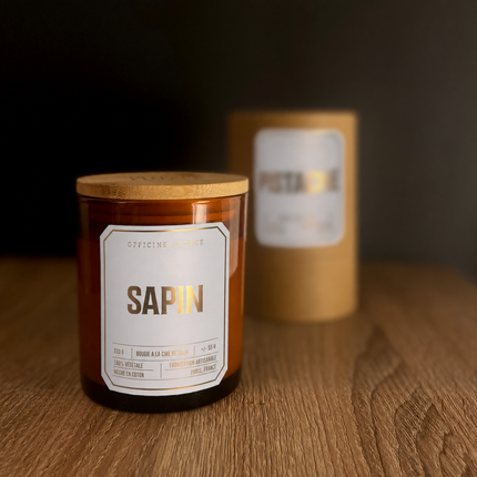 Bougie Parfumée Sapin - 220g