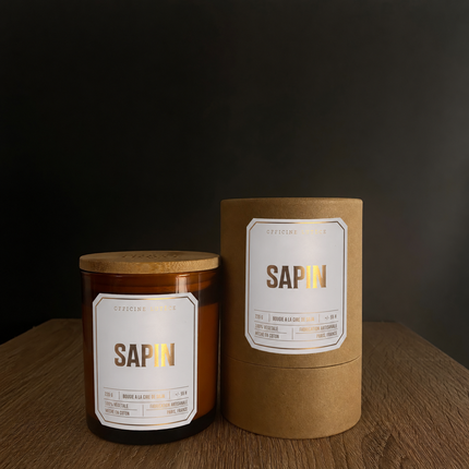 Bougie Parfumée Sapin - 220g