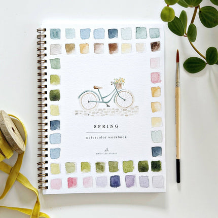 Cahier d'aquarelle Printemps