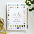 Cahier d'aquarelle Printemps