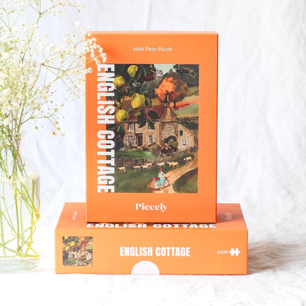 NEW Puzzle cottage anglais - 1000 pièces