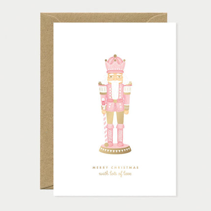 NEW Carte Casse-noisette rose
