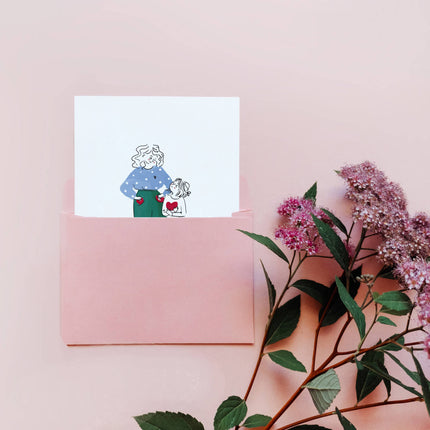 Carte double « Amour »
