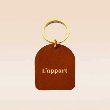 NEW Porte-clés en cuir L'appart