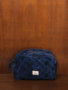 Trousse de Toilette Velours fleurs