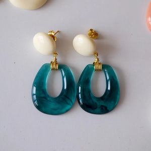 NEW Boucles d’oreilles Talia bleu