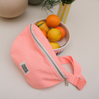 NEW Banane Jeanne Vichy orange - Frangin Frangine