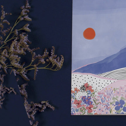 Carte double « Hillside »