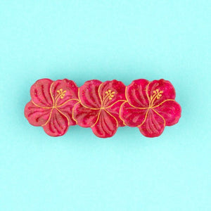 Barrette Hibiscus Coucou Suzette