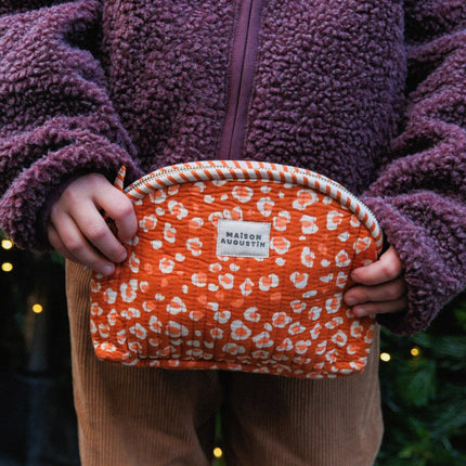 NEW Trousse Make up Graou camel