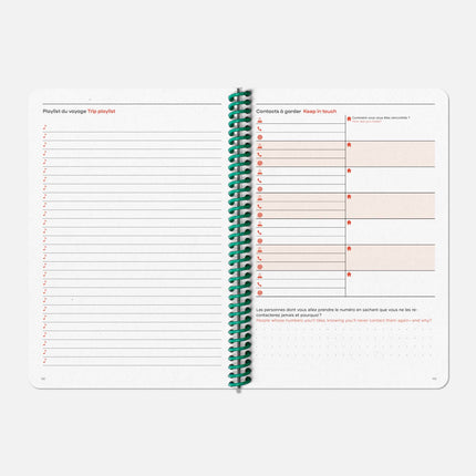 Carnet de voyage pratique et ludique