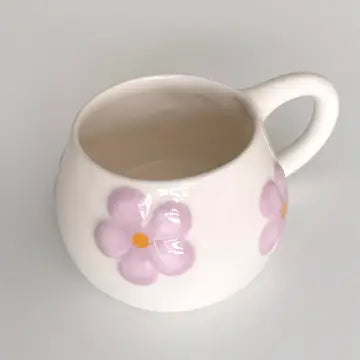 Tasse en céramique Blomma Violet (300 ml)