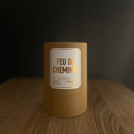 NEW Bougie Parfumée Feu de Cheminée